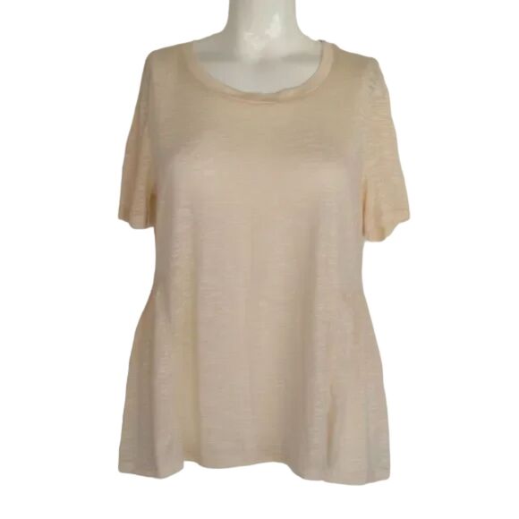 new!! CREMIEUX Top/Tee, S, Side inserts, Fresh Star in Cream, Short sleeves - Picture 6 of 10